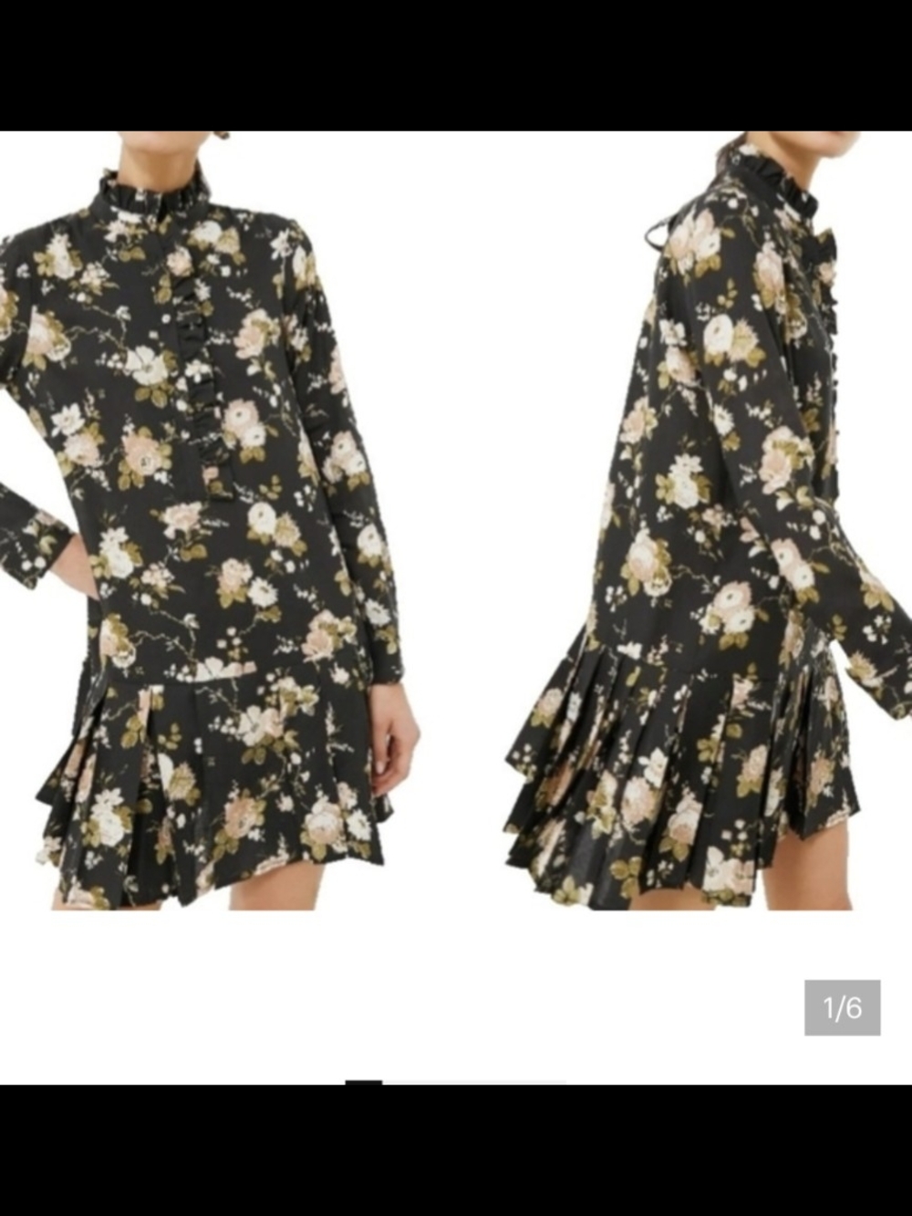 Tuckernuck Midnight Garden Floral Dress NWT